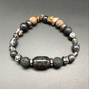 SzanY Bijoux créateur bracelet pour hommes modèle Ayo de le collection Ethnic vibes